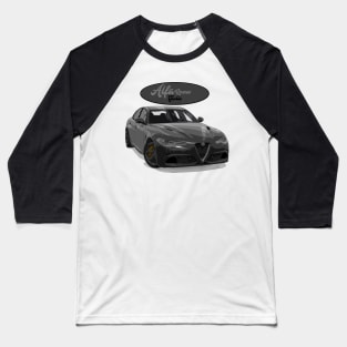 ALFA ROMEO Giulia Nero Baseball T-Shirt